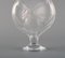 Lalique Flacon in Clear and Frosted Art Glass, 1980s 3