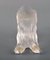 Lalique Dog in Frosted Art Glass, 1980s 3