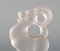 Lalique Capricorn in Frosted Art Glass, 1980s 2