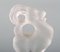 Lalique Capricorn in Frosted Art Glass, 1980s 5