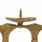 Brutalist Brass 3-Light Candelabra, 1970s, Image 8