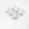 DKR Wire Bikini Chairs by Charles & Ray Eames for Herman Miller, 1960s, Set of 6 9