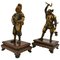 Antique and Gilded Bronze Sculptures, Set of 2, Image 1
