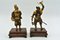 Antique and Gilded Bronze Sculptures, Set of 2, Image 3