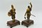 Antique and Gilded Bronze Sculptures, Set of 2, Image 2