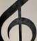 Large Metal Music Note, 1960s 6