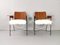 Teak and Synt-Fur Armchairs by Enzo Strada, 1950s, Set of 2 1
