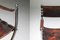 Chaises Empereur Savonarola en Cuir et Chrome par Maison Jansen, 1970s, Set de 3 6