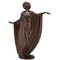 Antique Art Nouveau Bronze Sculpture of a Draped Nude Dancer by Theodor Stundl for Foundry mark, Image 1