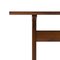LL024 Solid Walnut Dining Table by Richard Lowry, Imagen 9