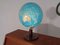 Vintage Illuminated Glass Globe by Paul Oestergaard for Columbus, 1950s 25