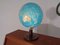 Vintage Illuminated Glass Globe by Paul Oestergaard for Columbus, 1950s, Image 25