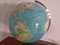 Globe Vintage en Verre Illuminé par Paul Oestergaard pour Columbus, 1950s 24