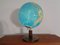 Vintage Illuminated Glass Globe by Paul Oestergaard for Columbus, 1950s 2