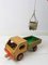 Vintage Spielzeugkran und LKW aus Holz für Kinder, 2er Set 13