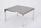 Vintage German Steel and Aluminum Coffee Table, 1960s, Image 2