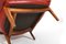 Danish Croissant Easy Chair by Illum Wikkelsø, 1950s, Image 15