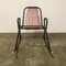 Metal, Plastic, and String Rocking Chair, 1960s, Image 12