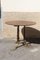 Round Mid-Century Italian Rosewood & Brass Dining Table 12