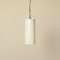 Cylindrical Milk Glass Ceiling Lamp from Gispen, 1950s, Image 1