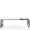 Minimalist Aluminium Extendable Long Black White Metaverso Dining Table by Laab Milano, Image 2