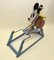 English Painted Wooden Tri-Ang Rocking Mickey Mouse Toy from Lines Bros Ltd, 1940s, Image 3