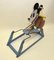 Jouet en Bois Peint Tri-Ang Rocking Mickey Mouse de Lines Bros Ltd, Royaume-Uni, 1940s 3