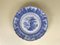 English Blue and White Stoneware Canova Pattern Dinner Plate by Thomas Mayer, 1830s 3