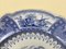 English Blue and White Stoneware Canova Pattern Dinner Plate by Thomas Mayer, 1830s 6