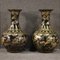Chinese Painted Ceramic Vases, 1950s, Set of 2 12
