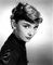 Audrey Hepburn Archival Pigment Print Framed in White 1