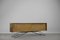 Mid-Century Modern Long Scandinavian Ash Sideboard with Metal Base, 1960s 15