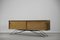 Mid-Century Modern Long Scandinavian Ash Sideboard with Metal Base, 1960s, Image 8