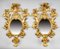 18th-Century Golden Wood Mirror Sconces, Set of 2 16