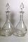 French Neoclassical Parisian Style Bottles by Beaux Arts,  Set of 2 1