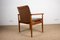 Danish Teak and Leather Model 209 Diplomat Armchairs by Finn Juhl for Cado, 1960s, Set of 2 8