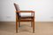 Danish Teak and Leather Model 209 Diplomat Armchairs by Finn Juhl for Cado, 1960s, Set of 2, Image 9