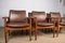 Danish Teak and Leather Model 209 Diplomat Armchairs by Finn Juhl for Cado, 1960s, Set of 2, Image 3