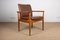 Danish Teak and Leather Model 209 Diplomat Armchairs by Finn Juhl for Cado, 1960s, Set of 2 1