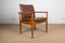 Danish Teak and Leather Model 209 Diplomat Armchairs by Finn Juhl for Cado, 1960s, Set of 2, Image 1
