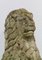 Lion with Blazon Garden Statue French, Mid-20th Century, Image 5