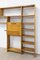 Vintage French Mid-Century Bookcase with Folding Desk 4