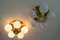 Mid-Century Flushmount or Wall Light from Elektroinstala Decin, 1970s, Set of 2 5