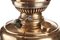 Antique Victorian Reeded Column Brass Oil Lamp 5