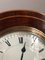 Antique Edwardian Mahogany Inlaid Desk Mantle Clock 2