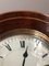 Antique Edwardian Mahogany Inlaid Desk Mantle Clock, Image 2