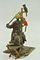 Addestratore Man in bronzo con animali o pappagallo, Immagine 11