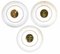 Earth Signs Zodiac Plates by Piero Fornasetti, 1965, Set of 3, Image 3
