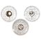 Earth Signs Zodiac Plates by Piero Fornasetti, 1965, Set of 3, Image 1