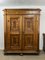 Baroque Oak & Walnut Inlaid Band Cabinet, Image 1